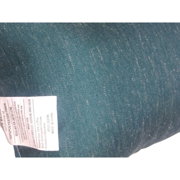 Jo-Ann Stores Royal Bengal Tiger Accent Pillow with Tassles White Green Decor - Picture 6 of 9